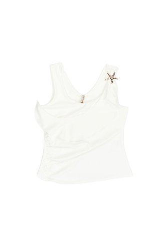 BLUSA DYABOO MUJER DF02597 CRUDO Talla S DYABOO