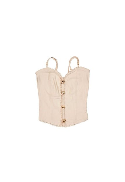 BLUSA DYABOO MUJER DF02438 BEIGE Talla M