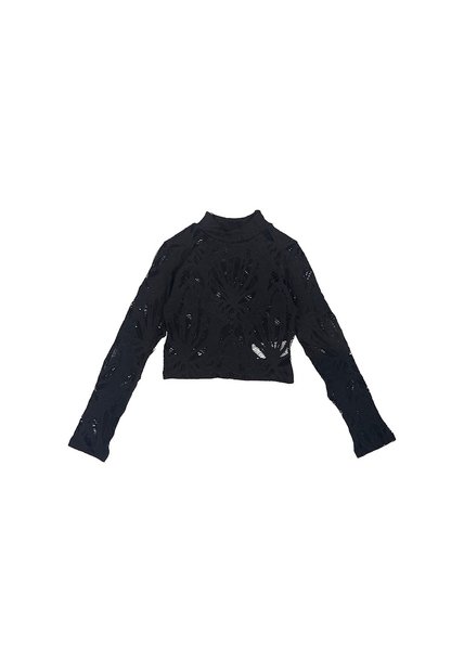 BLUSA DYABOO MUJER DF01779 NEGRO Talla M