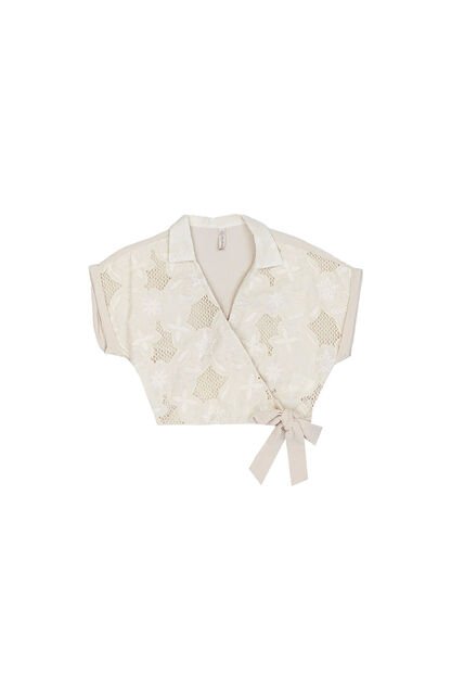 BLUSA DYABOO MUJER DF02309 BEIGE Talla L