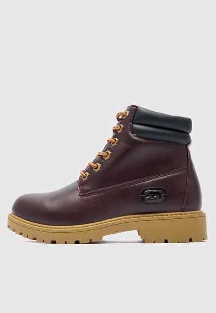 Bota Casual Vinotinto-Caqui-Negro ecko Brain