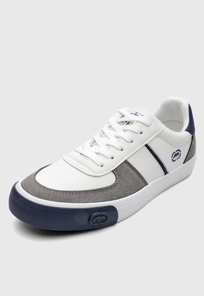 Tenis Lifestyle ecko Drilo Blanco