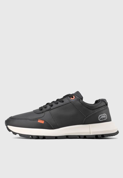 Tenis Lifestyle Negro-Blanco-Naranja ecko Cody