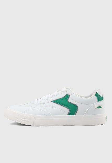 Tenis Lifestyle Blanco-Verde-Gris ecko Desmel