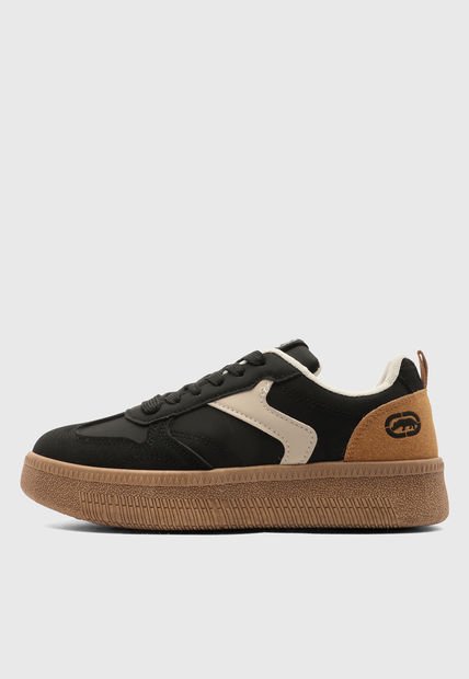 Tenis Negro-Beige-Tabaco ecko Dalani