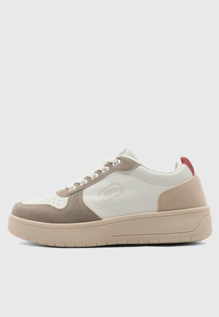 Tenis Blanco-Beige-Gris ecko Yosana