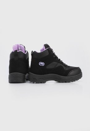 Bota Outdoor Negro-Lila Ecko Kiliany