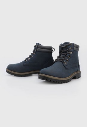 Bota Outdoor Azul-Gris-Negro Ecko Alfy
