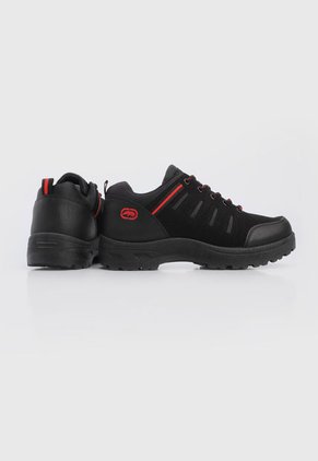Tenis Outdoor Negro-Rojo Ecko Ury