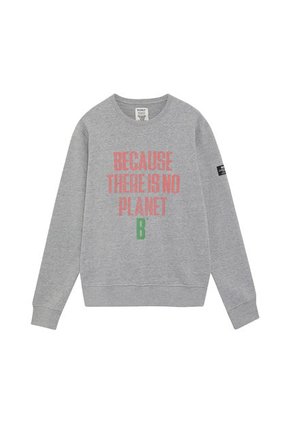 Sudadera Gris Ecoalf GASTBARDE0065MG-M
