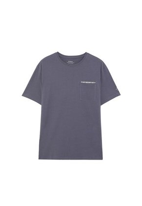 Camiseta Azul Ecoalf GATSDERAL0803MB-M