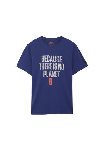 Camiseta Lila Ecoalf GATSMINAT0803ML-S ECOALF