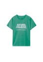 Camiseta Verde Ecoalf GATSBOLOG0803WP-XS de ECOALF