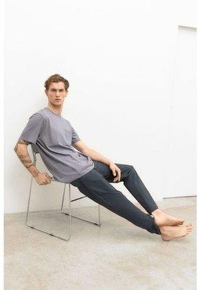 Camiseta Azul Ecoalf GATSDERAL0803MB-M