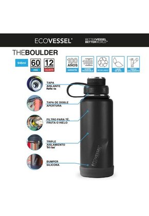 Termo Ecovessel Boulder Acero Inox 946 Ml