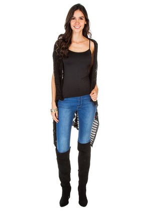 Chaleco Negro edc by esprit