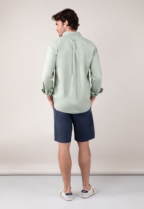 Camisa El Ganso Garment Dyed Verde