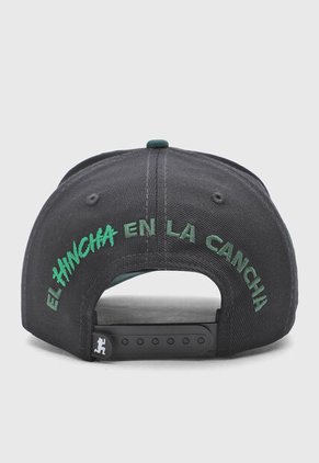 Gorra El Hincha en la Cancha  Negro