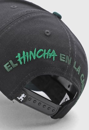 Gorra El Hincha en la Cancha  Negro