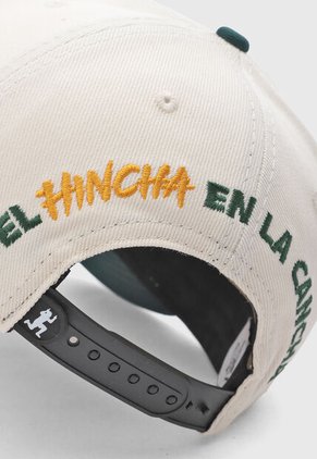 Gorra El Hincha en la Cancha  Marfil