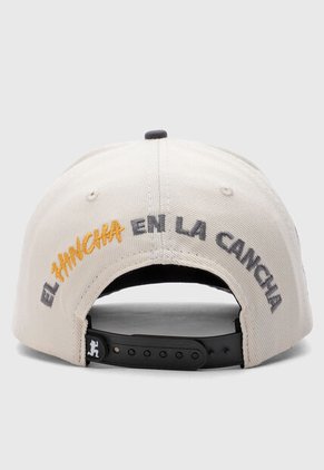 Gorra El Hincha en la Cancha  Marfil