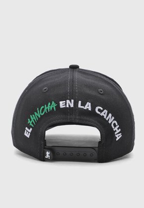 Gorra El Hincha en la Cancha Negro