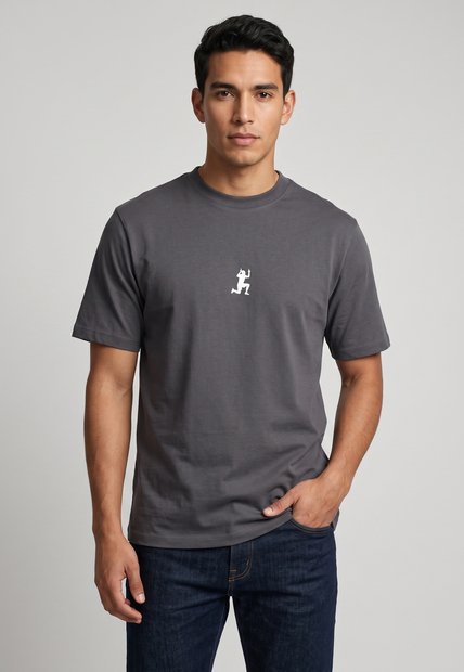 Camiseta El Hincha en la Cancha Gris