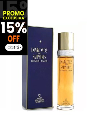 Perfume Diamantes Y Zafiros De Elizabeth Taylor Para Mujer 100 Ml Elizabeth Taylor