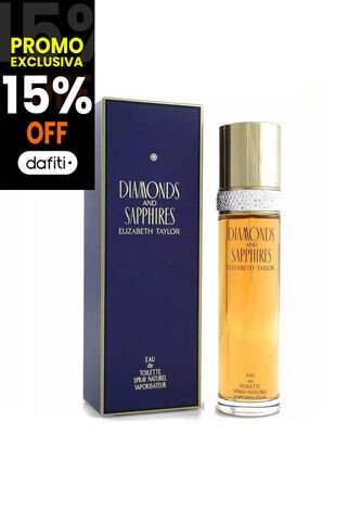 Perfume Diamantes Y Zafiros De Elizabeth Taylor Para Mujer 100 Ml Elizabeth Taylor