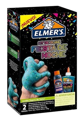 Kit Slime Elmer's Juguete Plastilina Para Niñas Niños 147ml
