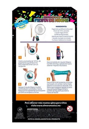 Kit Slime Elmer's Juguete Plastilina Para Niñas Niños 147ml