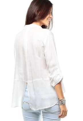 Camisa Blanco Hueso EN CRÉME