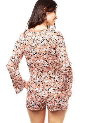 Enterizo Terracota-Blanco EN CRÉME