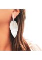 Aretes Hoja Balin Plata de ENIGMA