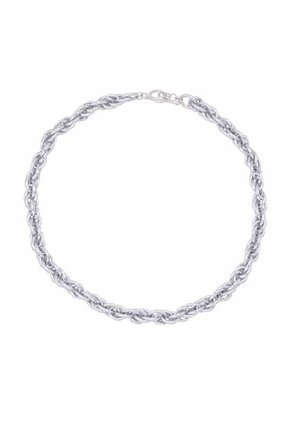 Collar Capullo Plateado