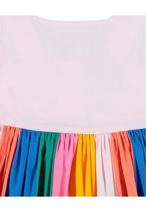 Vestido  Estampado A Rayas De Niña EPEKA