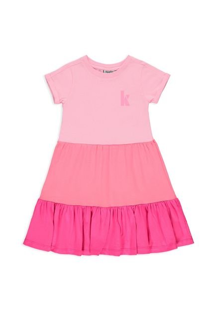 Vestido Fucsia De Niña EPEKA