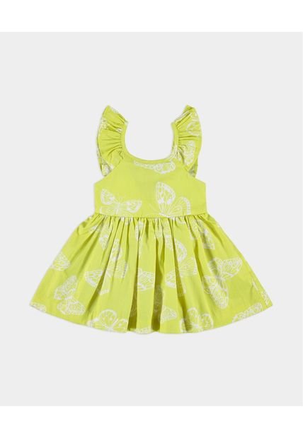 Vestido Verde De Bebé Niña EPEKA