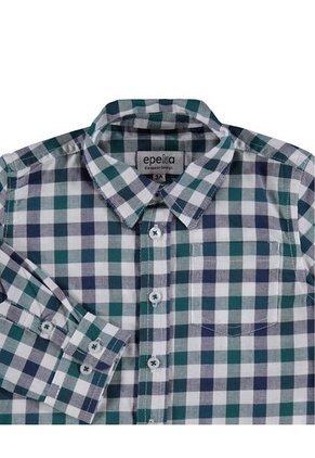 Camisa A Cuadros De Algodón EPEKA
