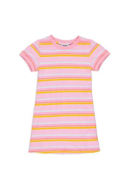 Vestido A Rayas De Niña EPEKA