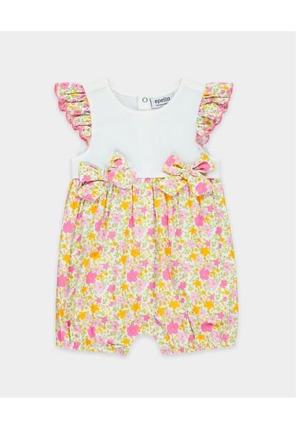 Enterizo Estampado De Bebé Niña EPEKA