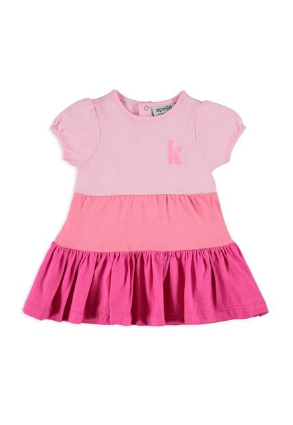 Vestido Fucsia De Bebé Niña EPEKA