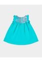 Vestido Turquesa De Bebé Niña EPEKA de EPEKA