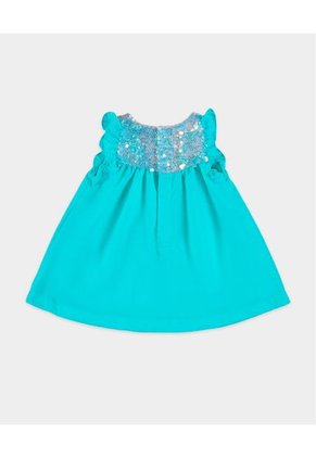 Vestido Turquesa De Bebé Niña EPEKA