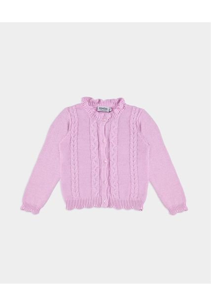 Cárdigan Lila De Bebé Niña EPEKA