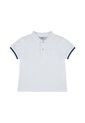 Camiseta Polo Manga Corta Blanca De Niño EPEKA de EPEKA
