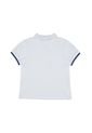 Camiseta Polo Manga Corta Blanca De Niño EPEKA de EPEKA