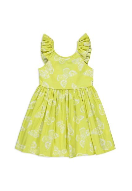 Vestido Verde De Niña EPEKA