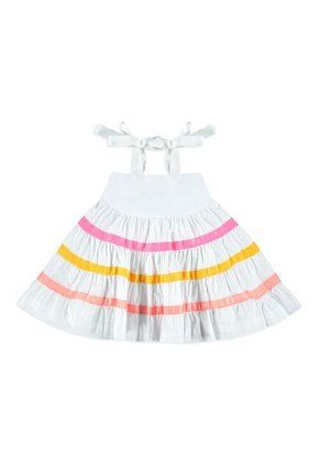 Vestido Blanco De Bebé Niña EPEKA