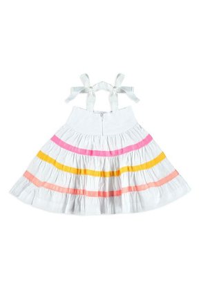 Vestido Blanco De Bebé Niña EPEKA